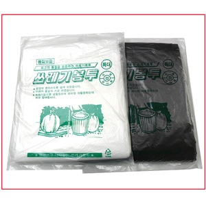 (한셀)GR90 배접 특대/비닐봉투 재활용 분리수거 고급형 100L(60매)
